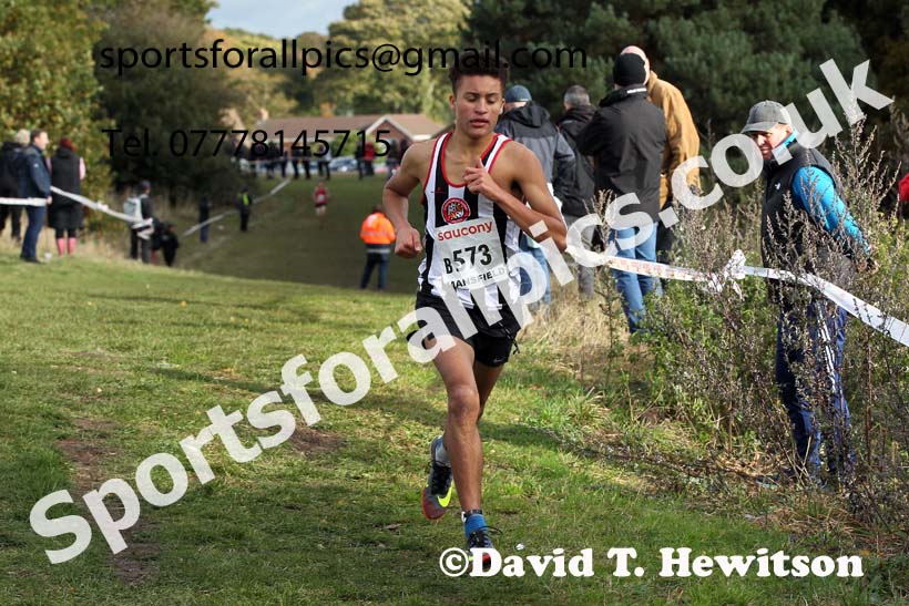 Junior mens 2021 National Cross Country Relays, Berry Hill Park, Mansfield. Photo: David T. Hewitson/Sports for All Pics